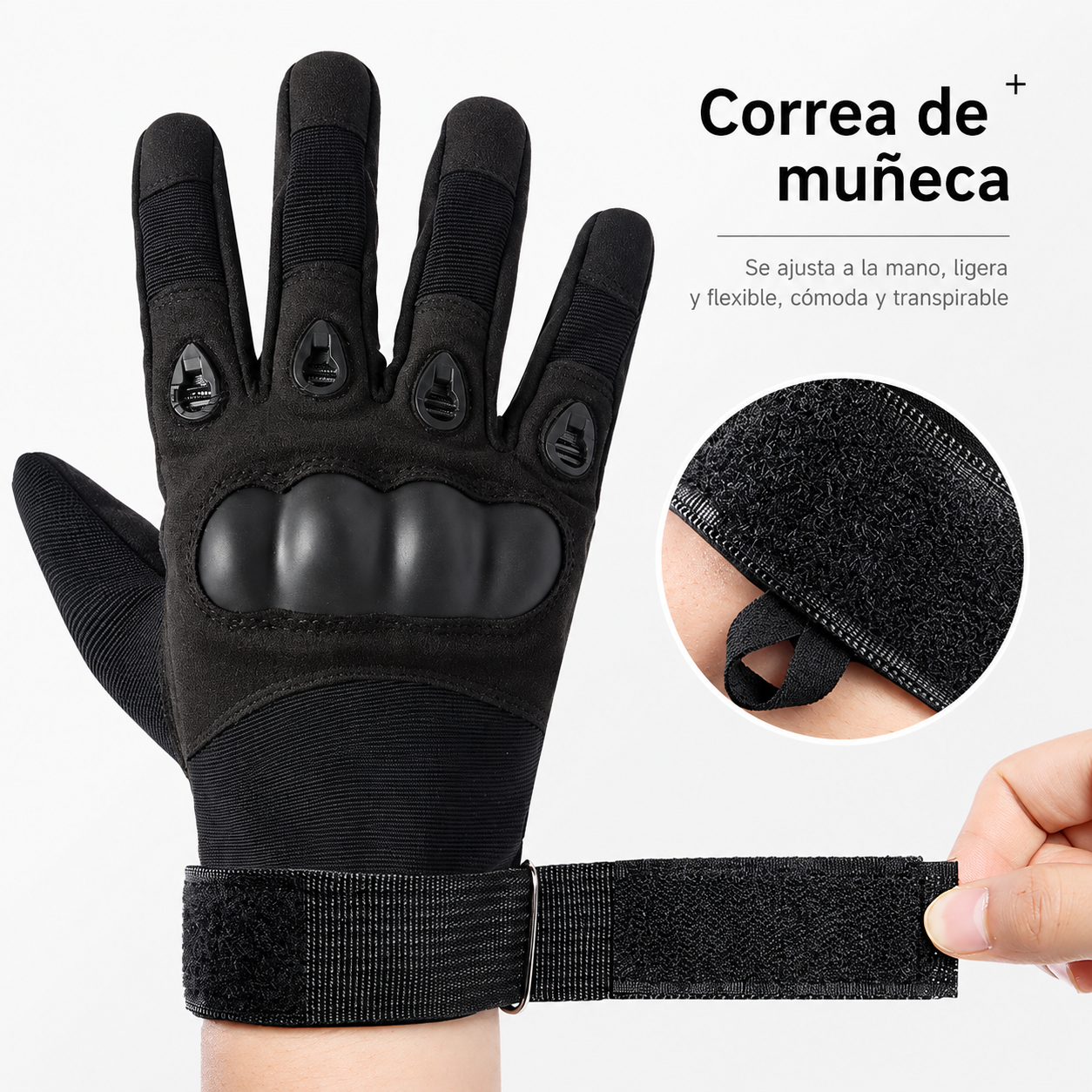 Guantes Tactiles Ultraresistentes para Moto