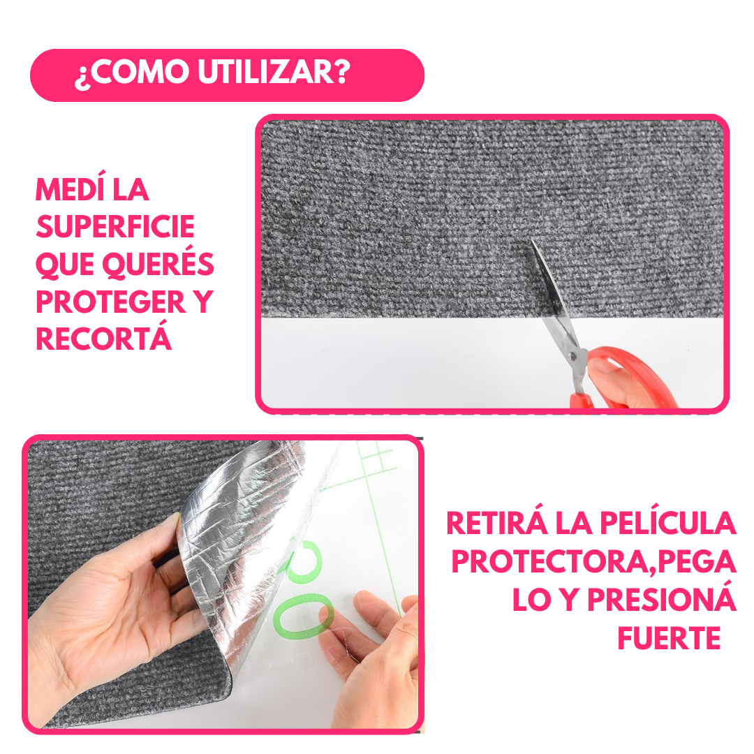 Rascador para Gato Protector de Sillones Autoadhesivo