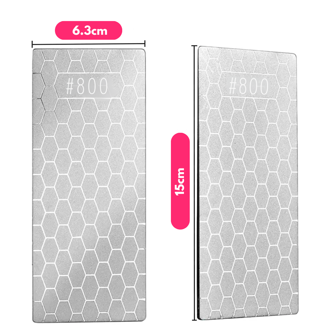 Barra Diamantada de Afilar Cuchillos Tipo Panal Grano 800#