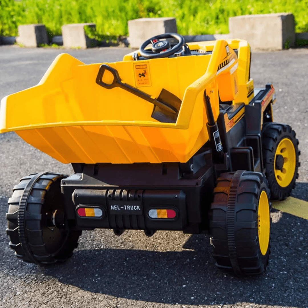 Camión Volquete Eléctrico Infantil 12V 4x4 Con Descarga - Muy Moderna Uruguay