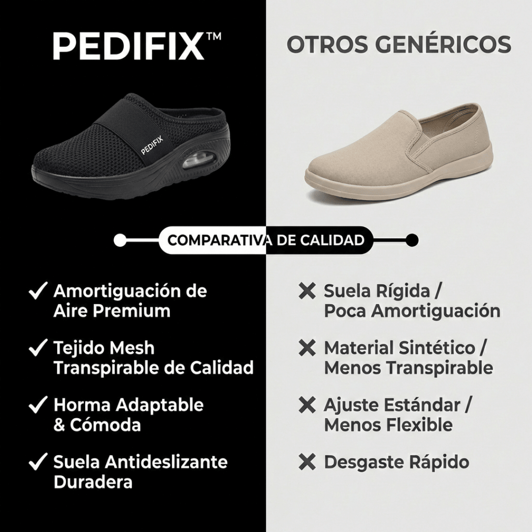 Championes Para Caminar Con Cámara De Aire y Ventilacion PEDIFIX - Muy Moderna Uruguay