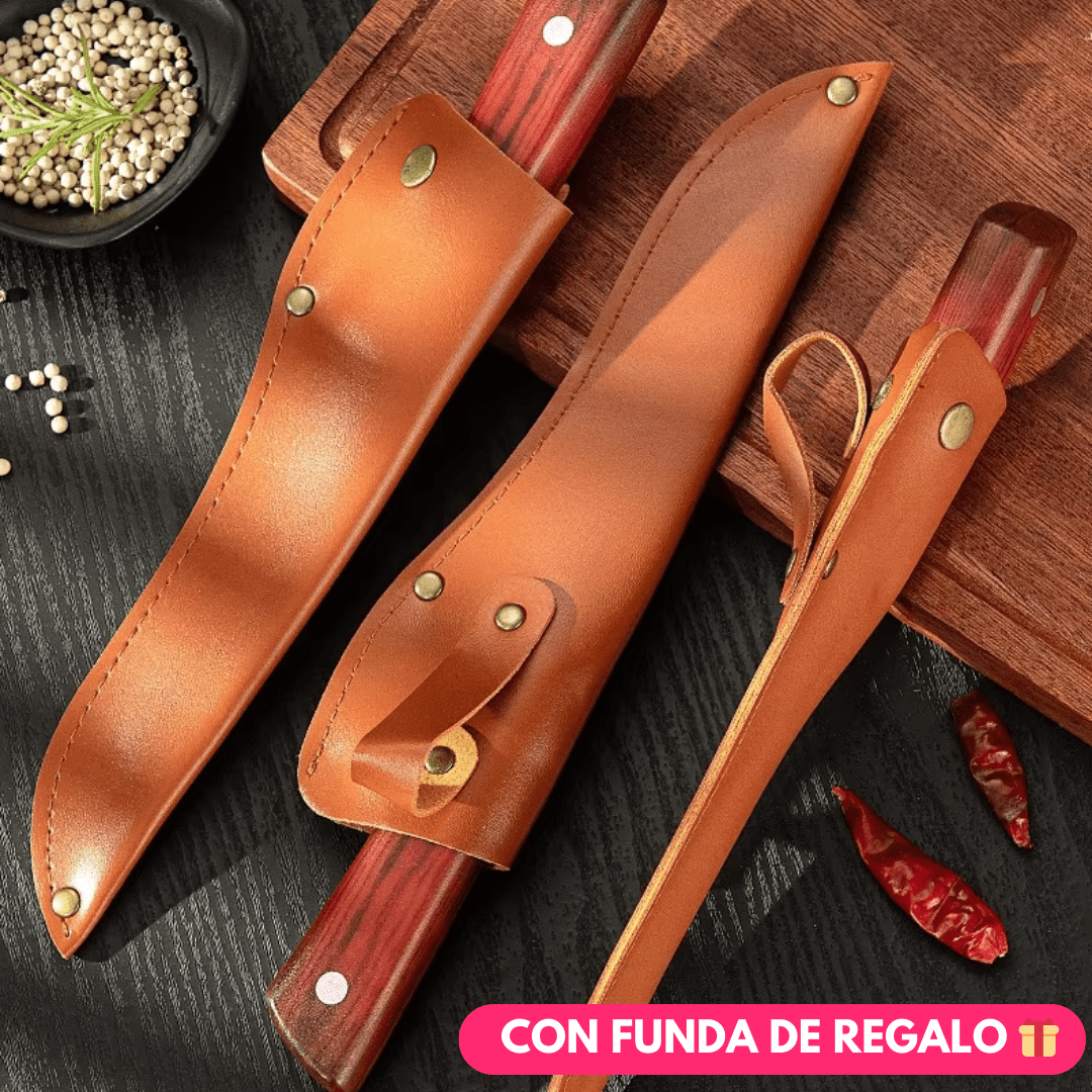 Cuchillo Largo de Cocina TATSU con Funda - Muy Moderna Uruguay