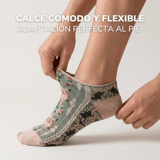 5 Pares Medias Cortas Mujer Transpirables Y Cómodas - Muy Moderna Uruguay