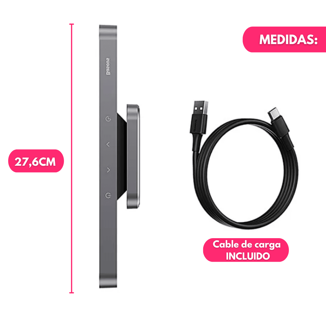 Lámpara Led Baseus Para Escritorio Con Luz Regulable - Muy Moderna Uruguay
