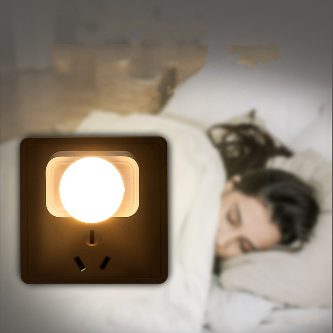 Set de 10 Mini Luz Nocturna USB Luz Cálida y Fría