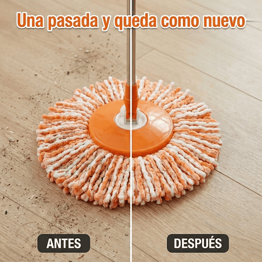 Mopa Larga Para Paredes Y Techos Mango Extensible 360° - Muy Moderna Uruguay
