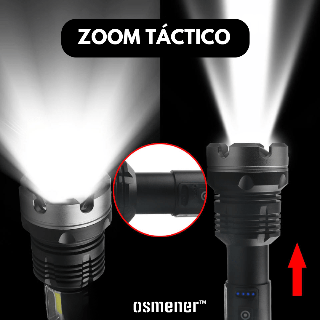 Linterna LED Osmener™ Ultra - Potente con Zoom Táctico - Muy Moderna Uruguay