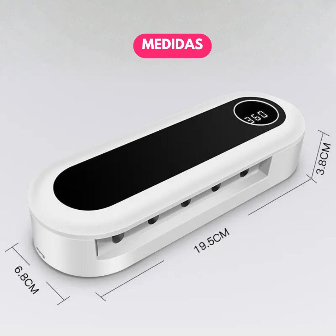 Porta Cepillos De Dientes Soporte Organizador Sanitizante Uv