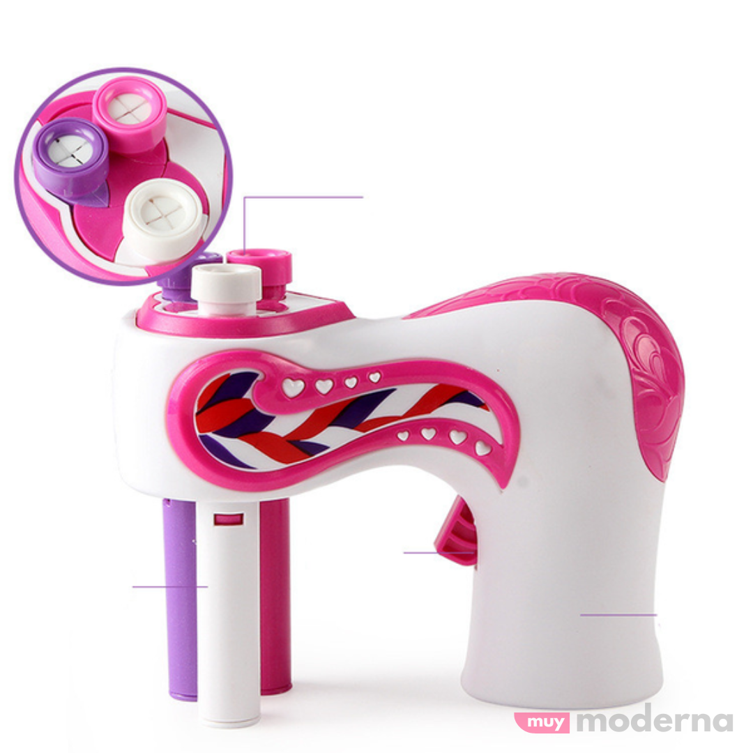 Trenzador de Pelo Automático con Accesorios