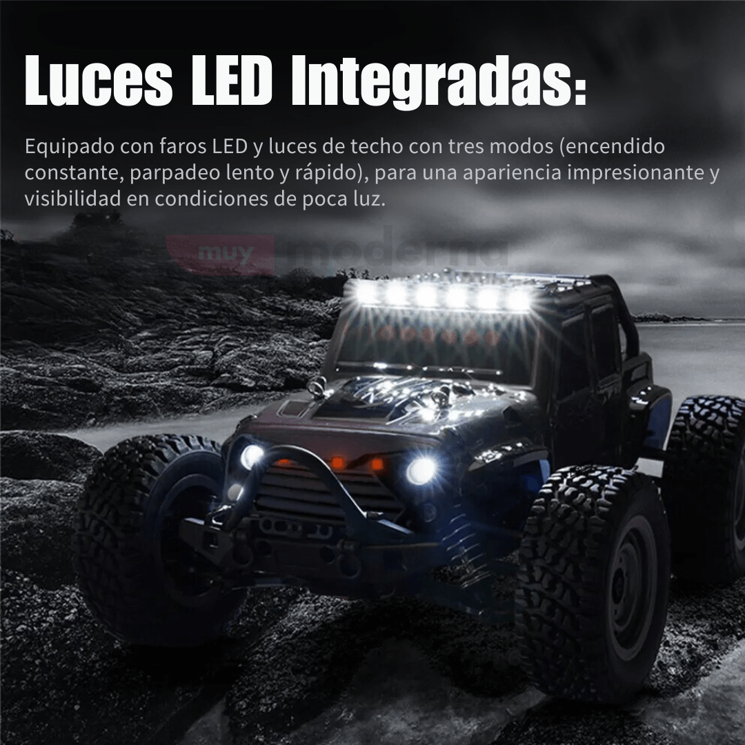 Camioneta Todoterreno 4x4 A Control Remoto - Muy Moderna Uruguay