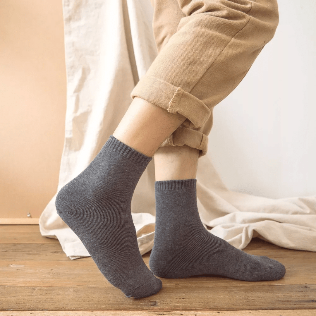 Medias Unisex 100% Algodón Premium X6 Pares - Muy Moderna Uruguay