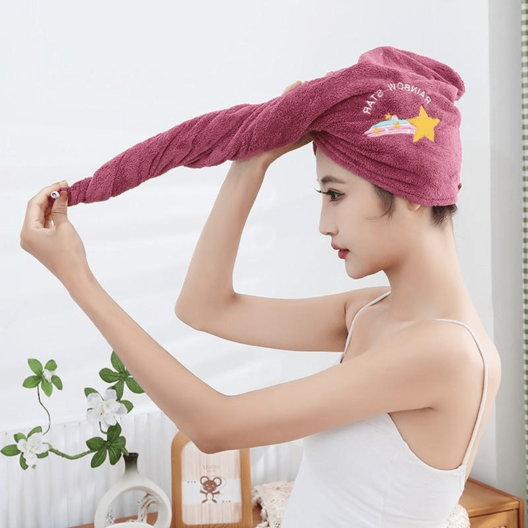 Toalla para Cabello de Secado Rápido - Muy Moderna Uruguay