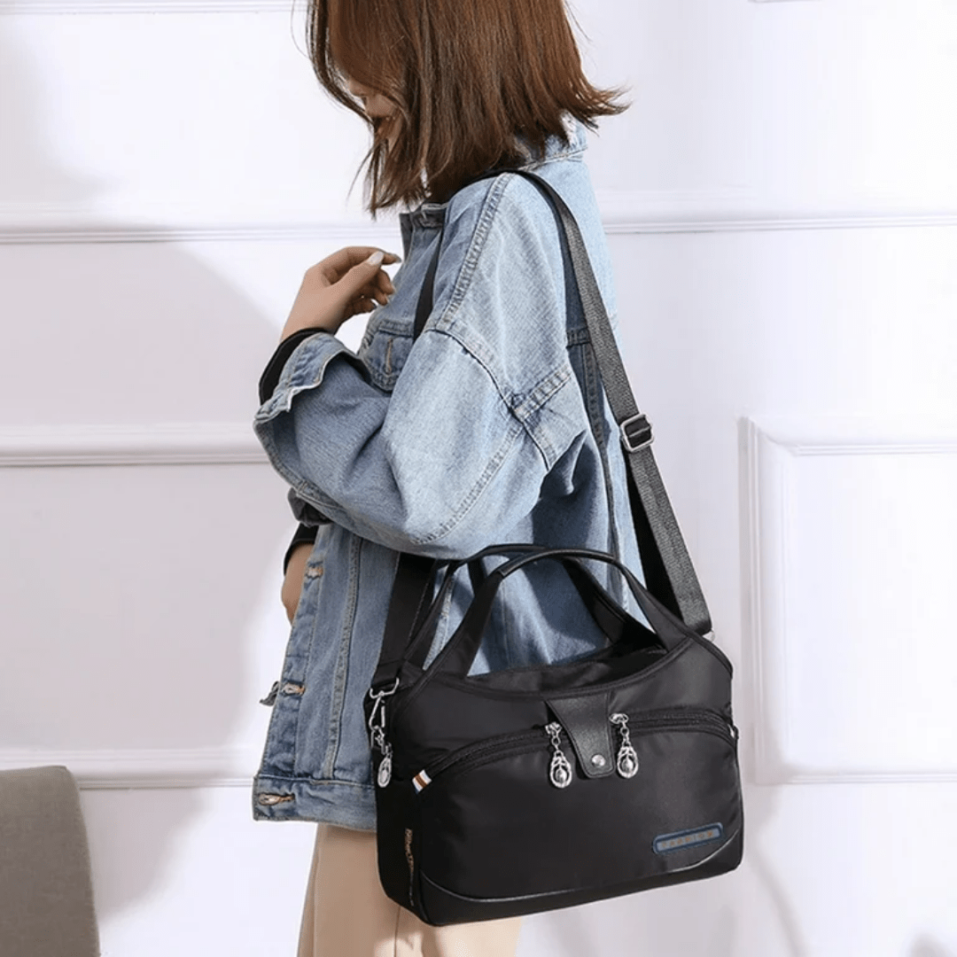 Bolso Oxford Compacto Impermeable para Mujer - Muy Moderna Uruguay