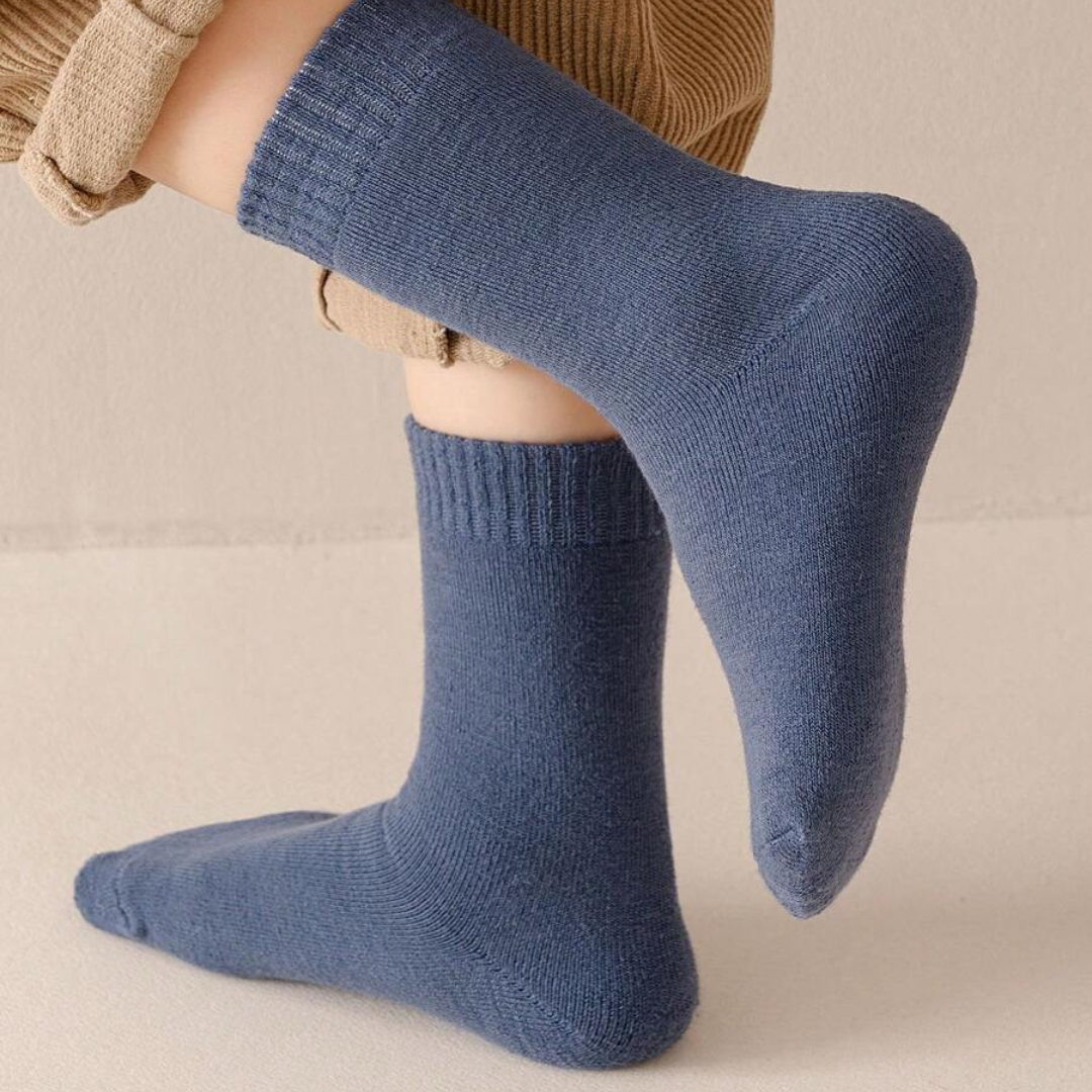 Medias Unisex 100% Algodón Premium X6 Pares