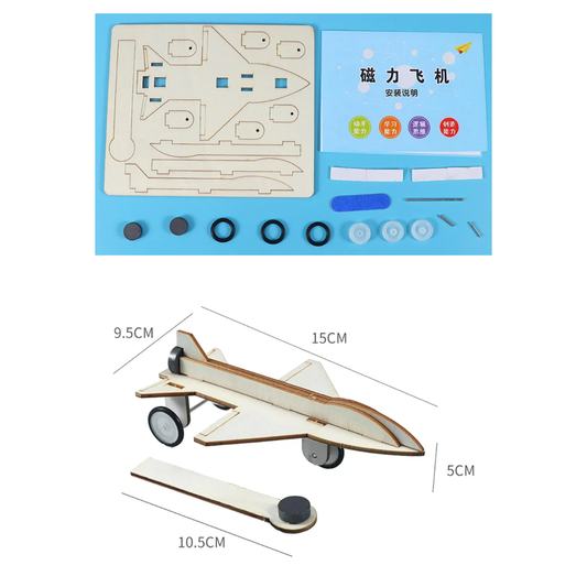 Kit STEM de Madera para Armar – Robot Educativo para Niños