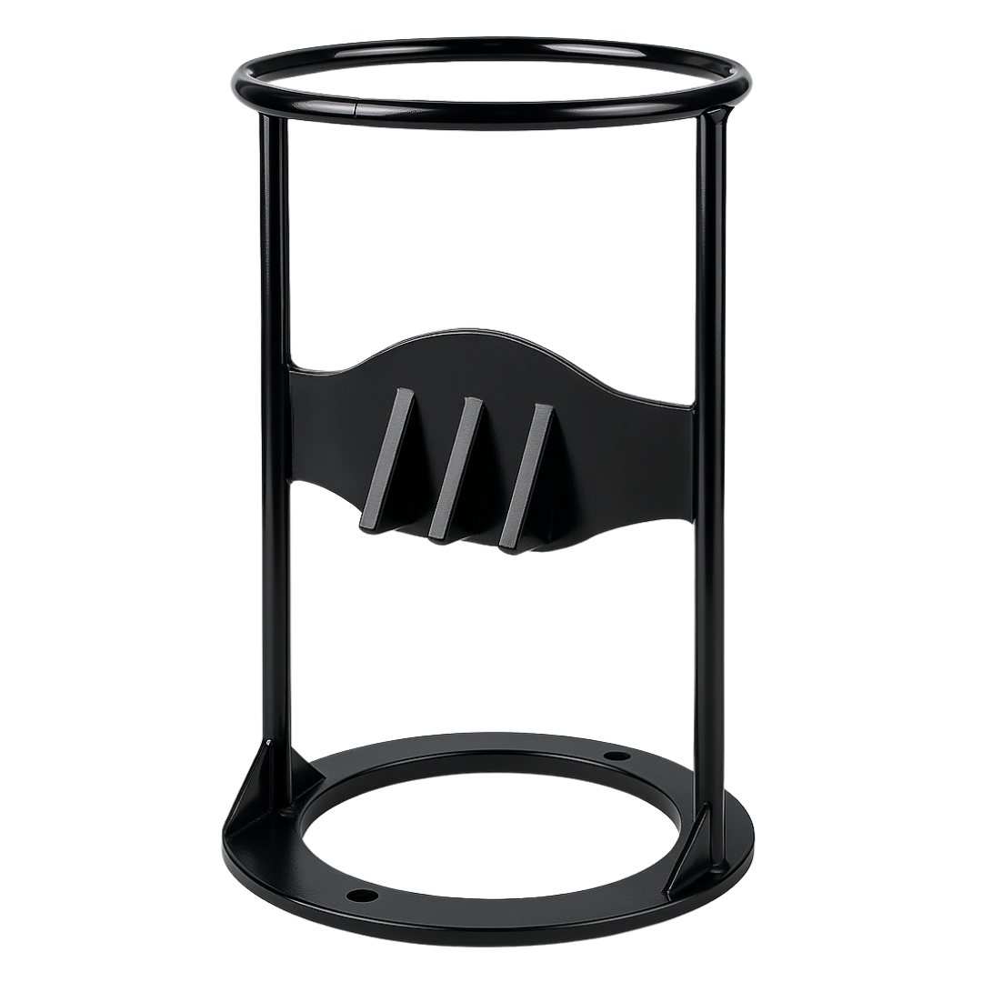 Base de Acero para cortar Leña para Hogar y Camping