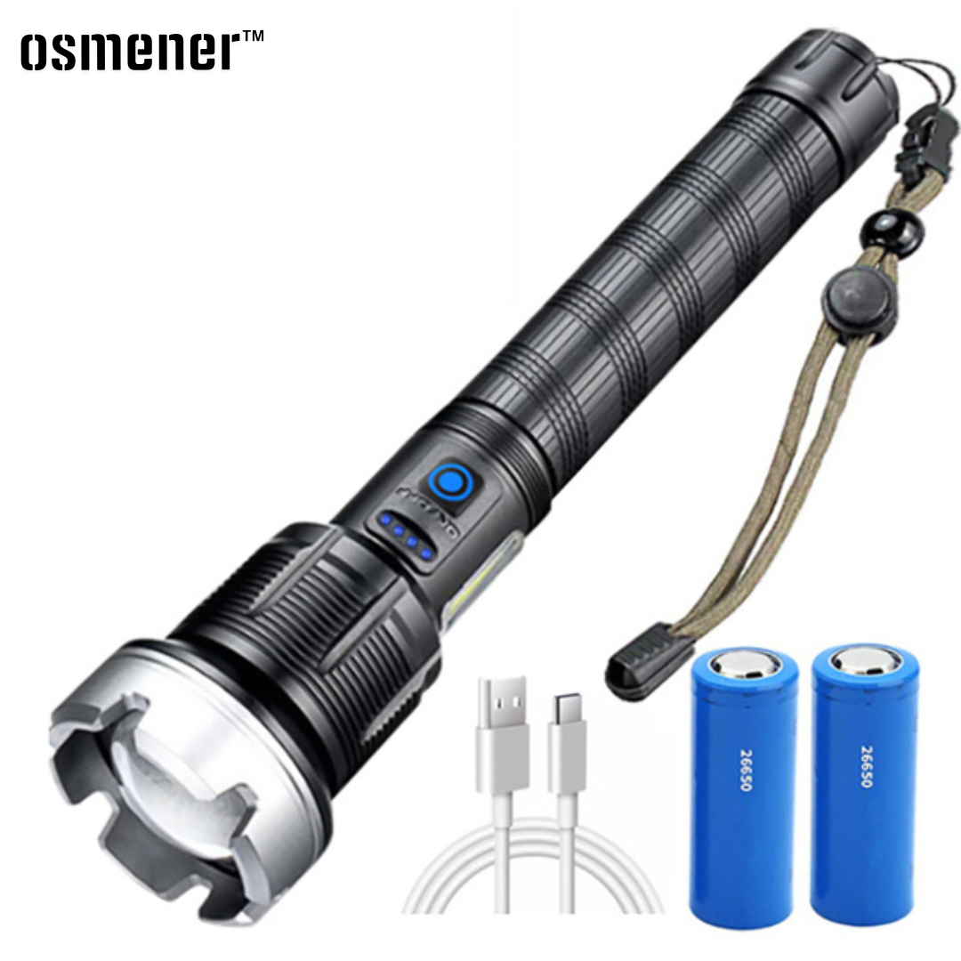 Linterna LED Osmener™ Ultra-Potente con Zoom Táctico