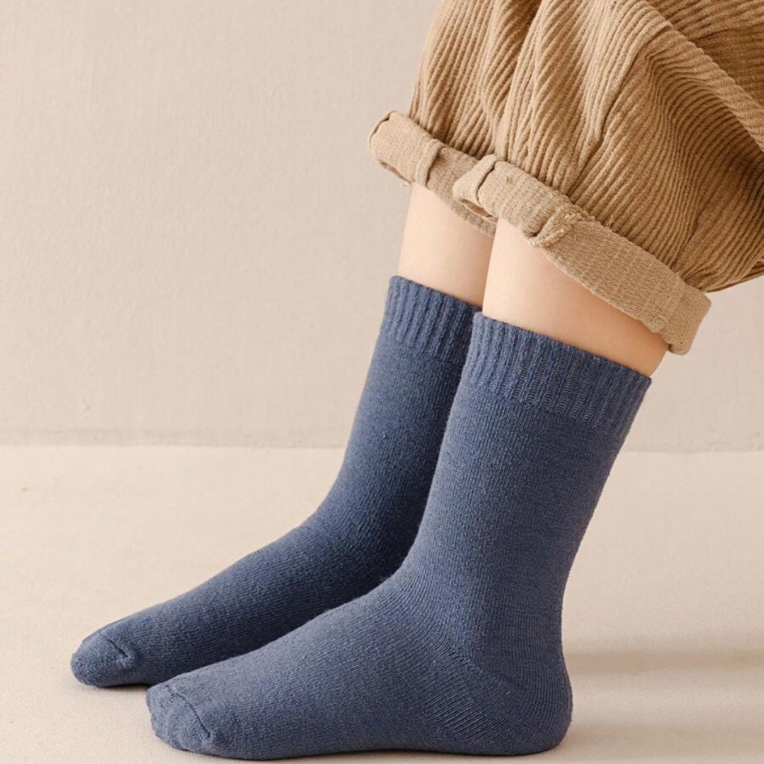 Medias Unisex 100% Algodón Premium X6 Pares