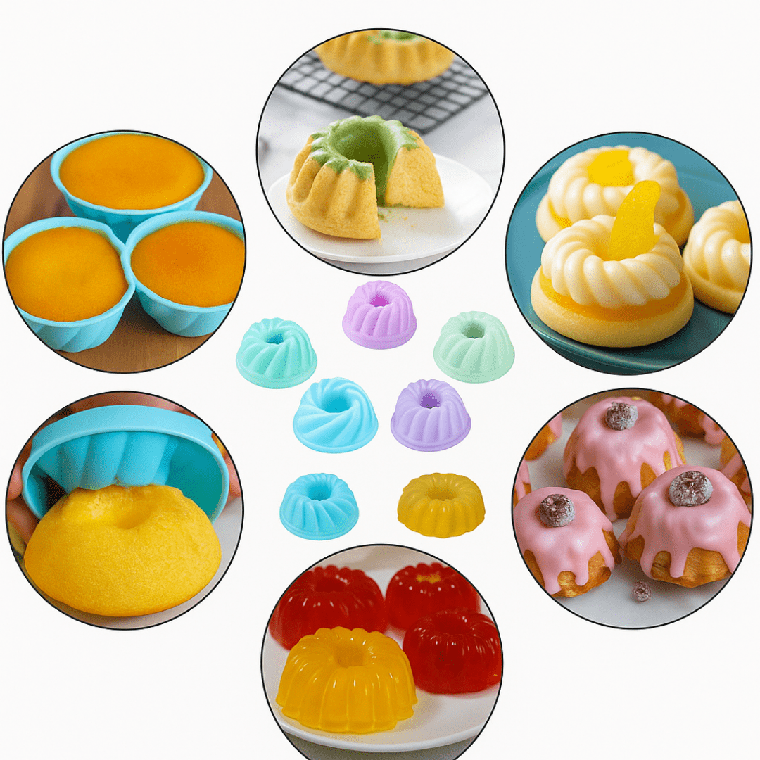 Set de Repostería en Silicona 54 Piezas - Muy Moderna Uruguay