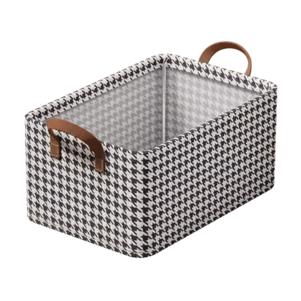 Cajon a Cuadros Organizador de Ropa con Estructura Metalica - Muy Moderna Uruguay
