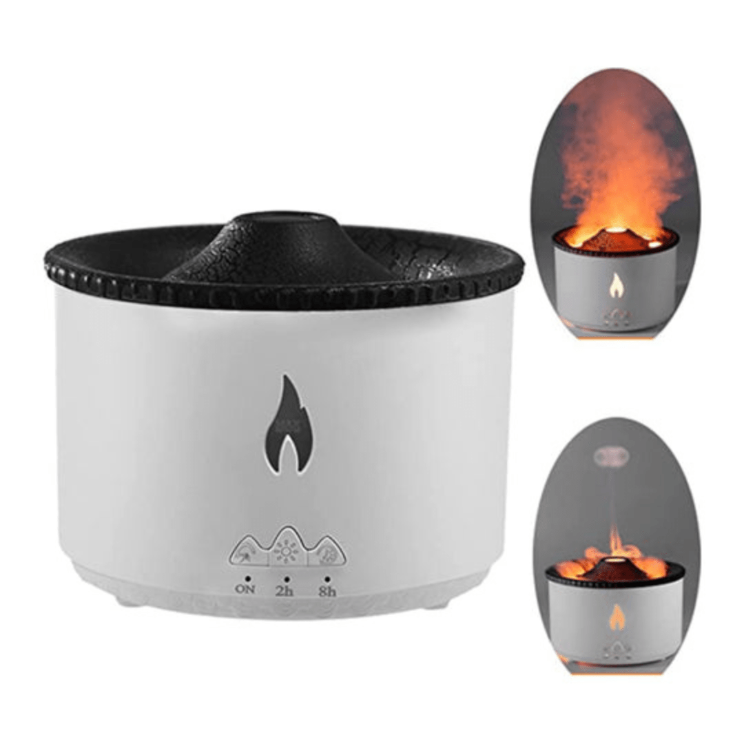 Humidificador de Volcán en Erupción LED - Muy Moderna Uruguay