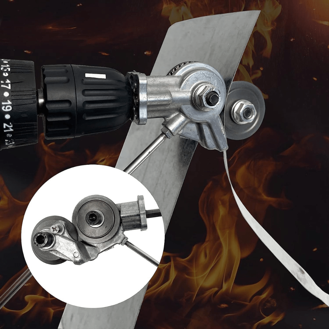 Cortador Para Láminas Placas De Metal Adaptador De Taladro - Muy Moderna Uruguay