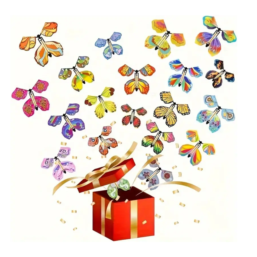 Set 20 Mariposas Mágicas Voladoras Sorpresa