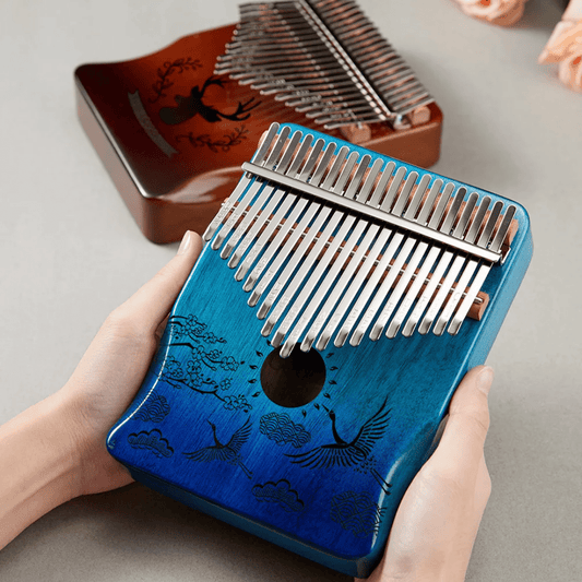 Kalimba Instrumento Musical Africano de 21 Teclas en Madera de Kaoba - Muy Moderna Uruguay
