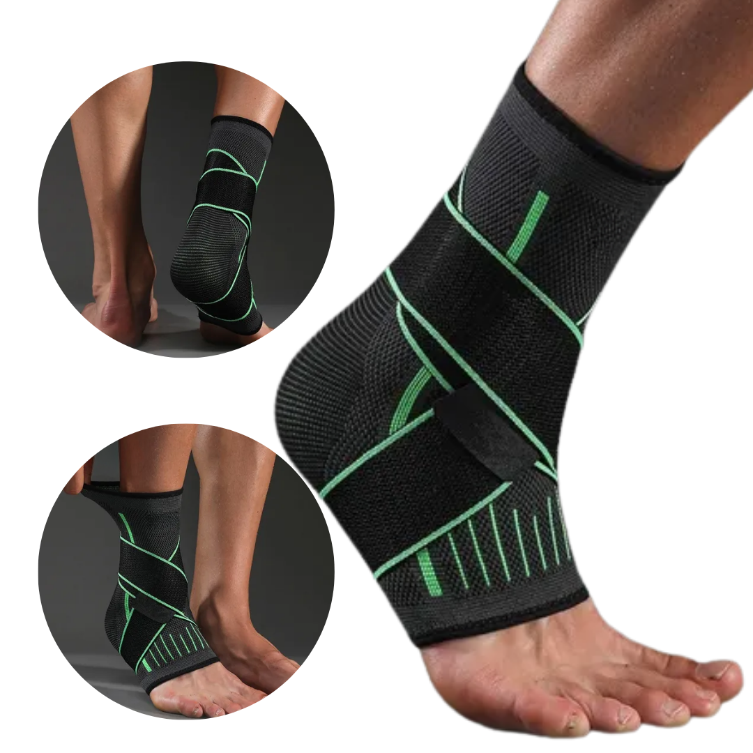 Tobillera Deportiva de Compresión con Doble Soporte