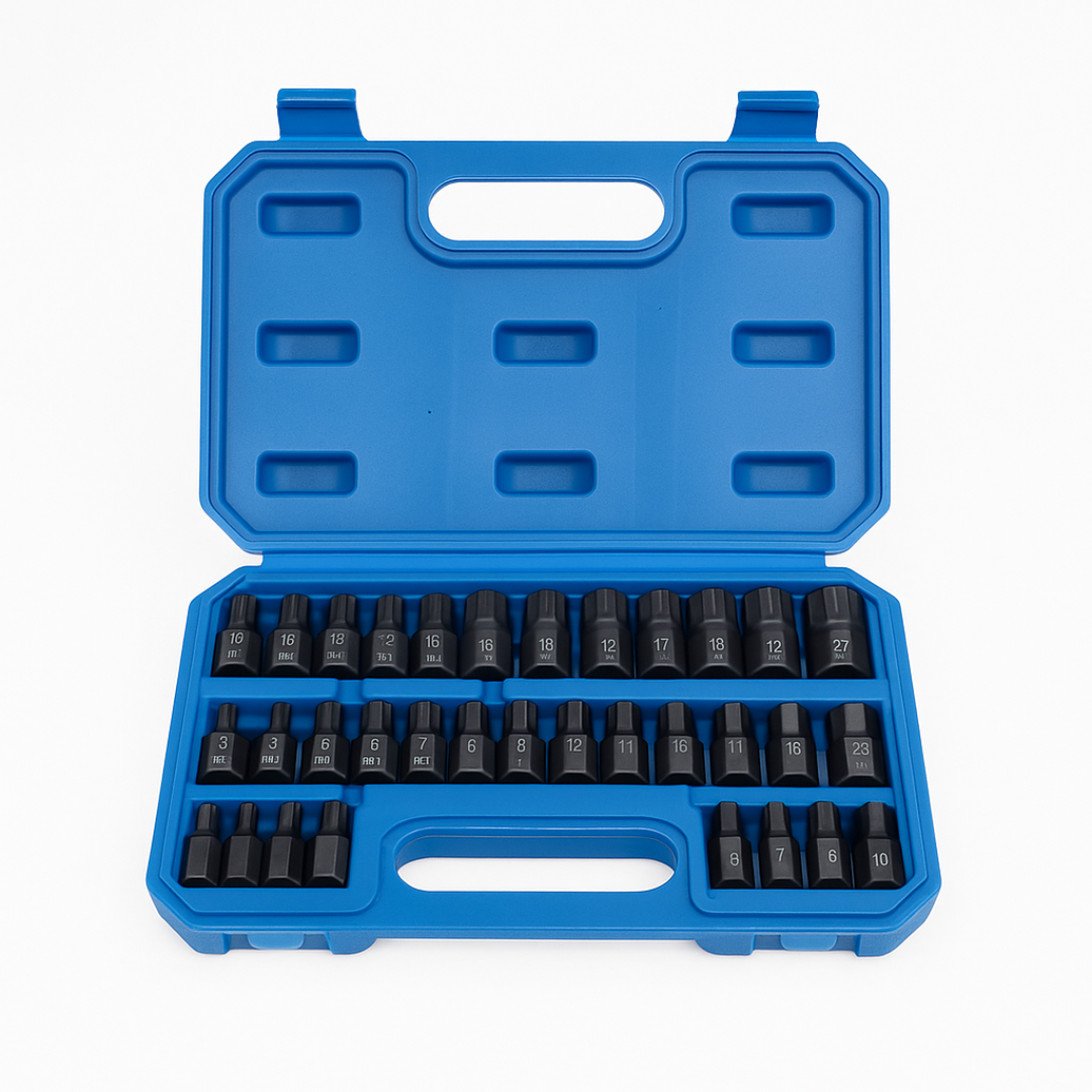 Extractor De Tornillo Roto Kit Completo 25 Piezas