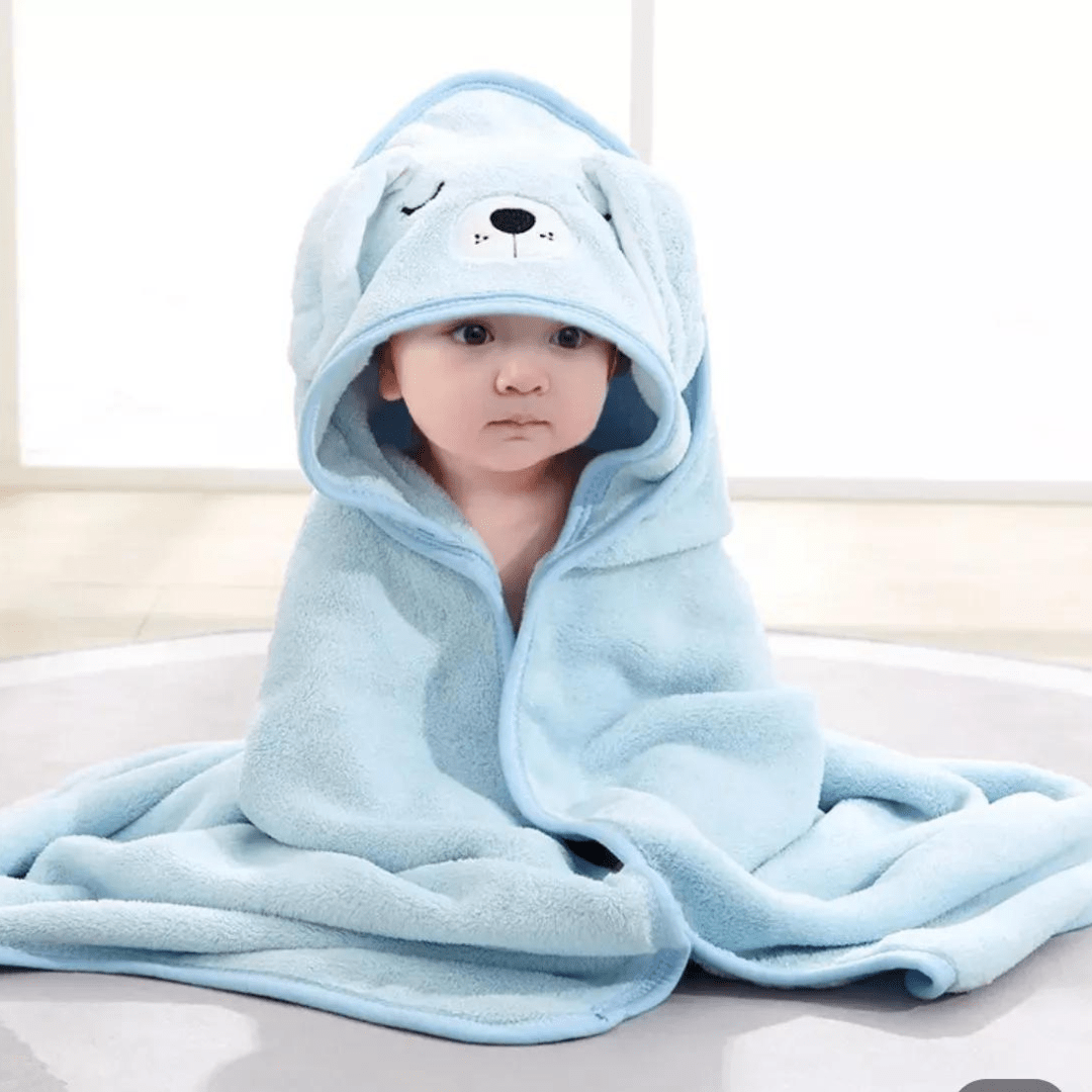 Toalla Con Capucha Para Bebés Manta Suave Diseño Animal - Muy Moderna Uruguay