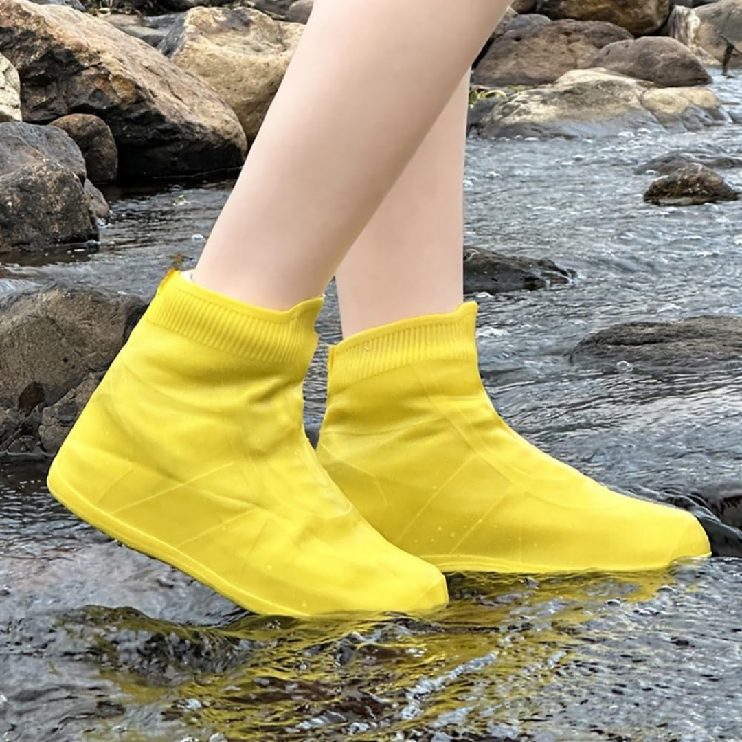 Cubre Zapatos Galochas Impermeables con Suela Resistente