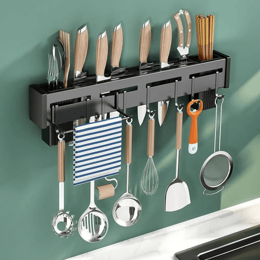 Soporte de Cocina Multifuncional para Cuchillos y Utensillos - Muy Moderna Uruguay