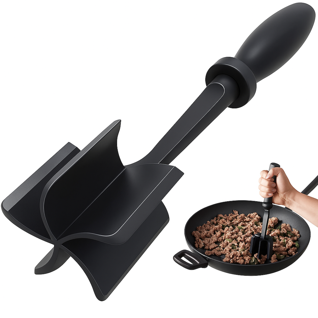 Desmenuzador De Carne Picada Y Papas Prensa Resistente Calor