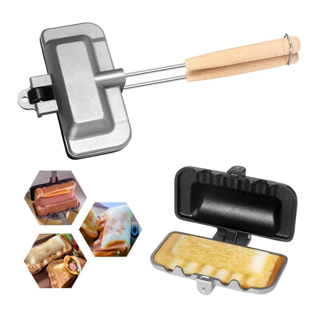 Sarten de Doble Cara para Medio Sandwich