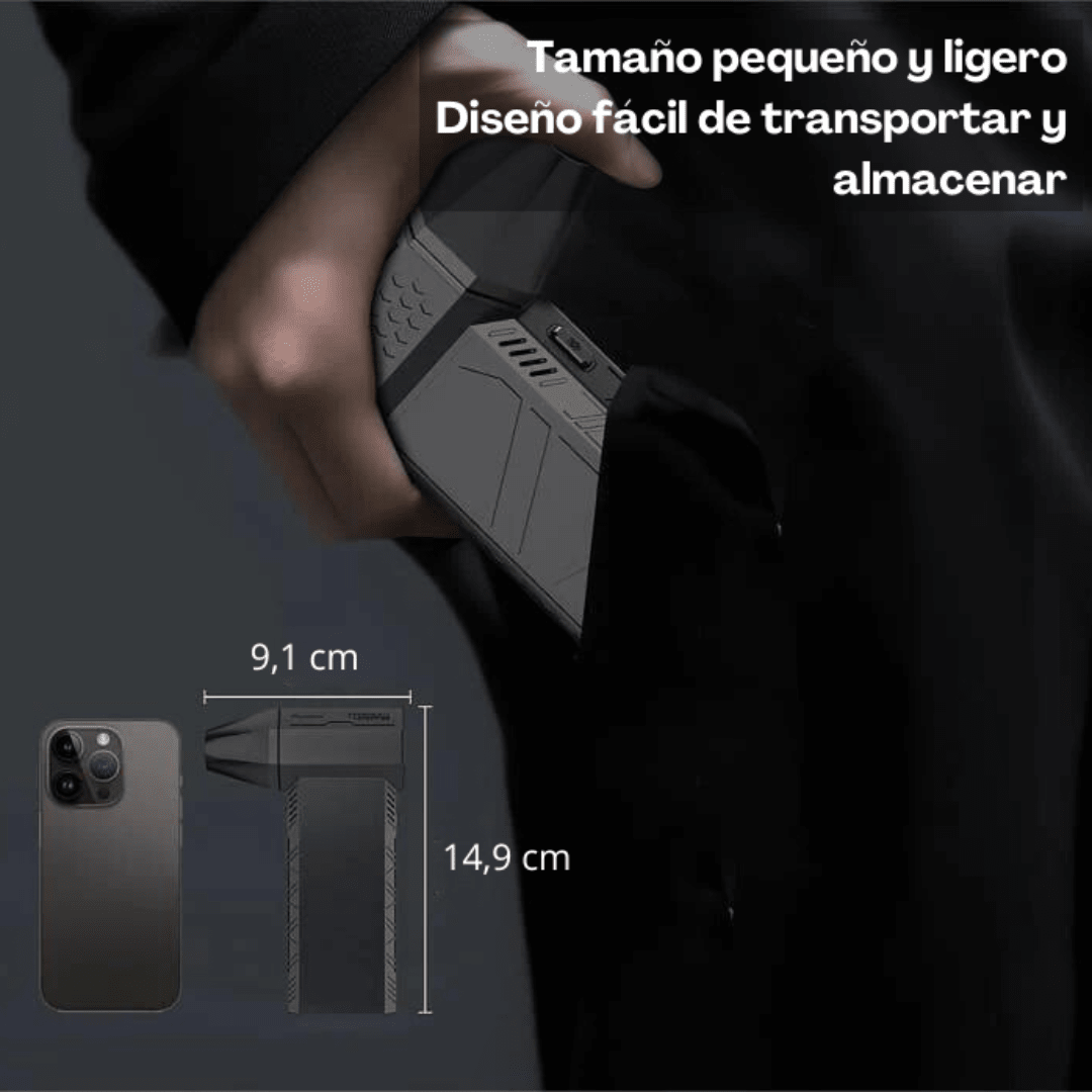 Soplador De Aire Turbo De Mano Compresor de Aire Eléctrico - Muy Moderna Uruguay