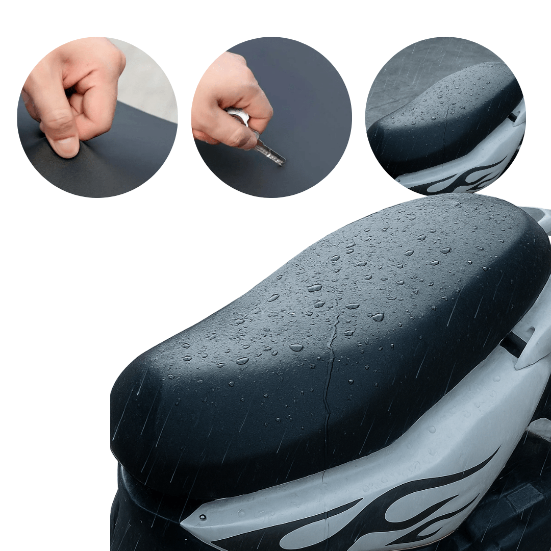 Funda Elástica Impermeable Para Asiento De Moto - Muy Moderna Uruguay