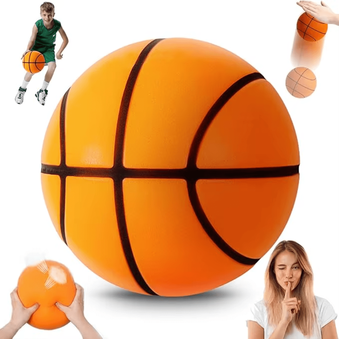 Pelota Basketball N°5 Silenciosa Interior Espuma Pu Anti - ruido - Muy Moderna Uruguay