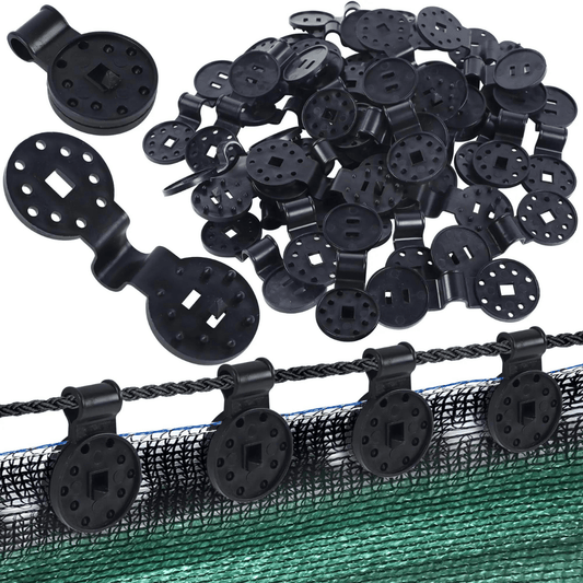 Clips Para Malla Sombra Toldo Pack X50 - Muy Moderna Uruguay