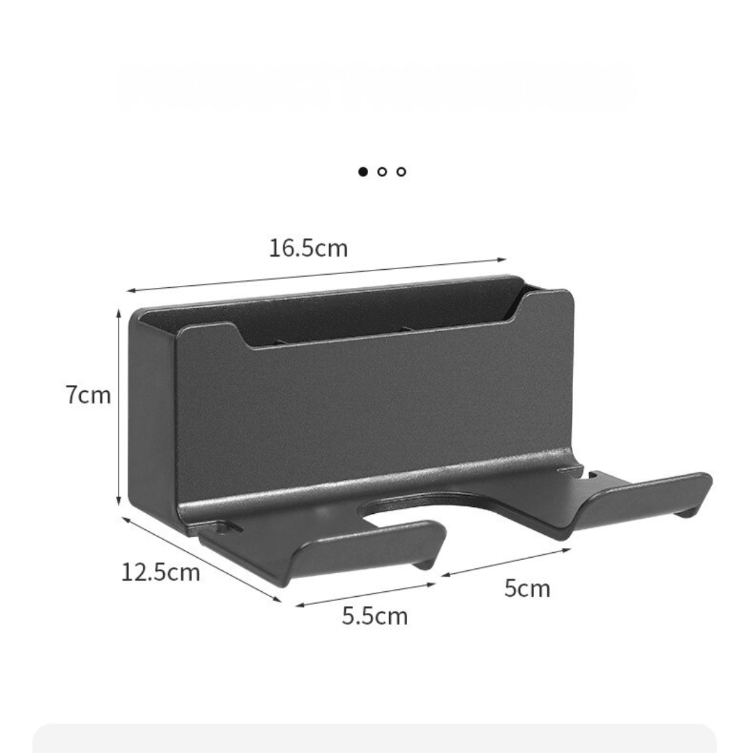 Soporte De Baño Multifuncion para Secador de Pelo - Muy Moderna Uruguay