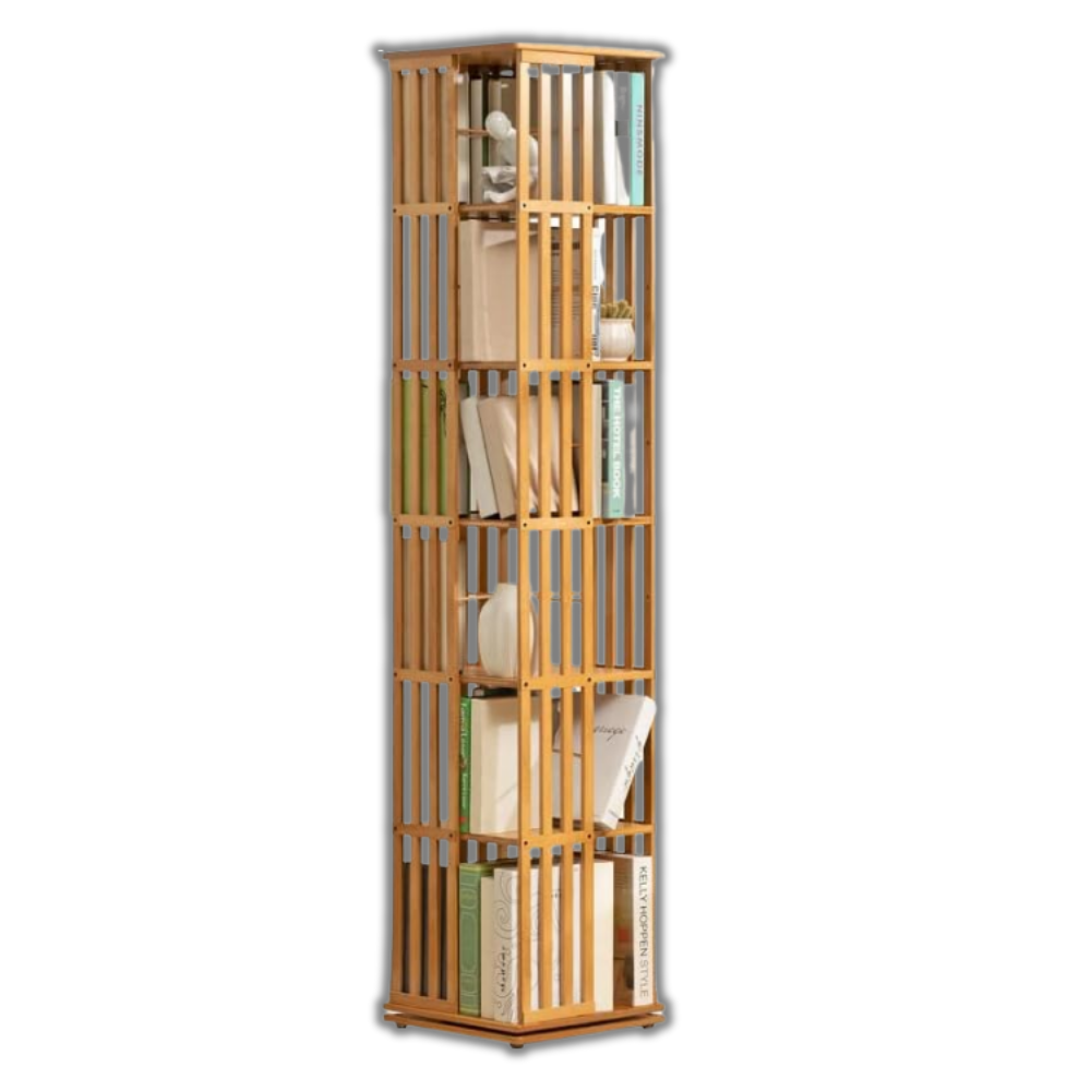 Estanteria de Bambu Giratoria