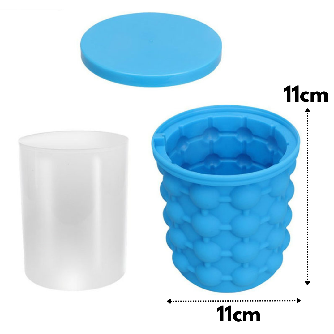 Mini Hielera De Silicona 2 En 1