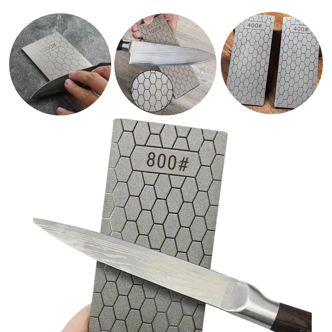 Barra Diamantada de Afilar Cuchillos Tipo Panal Grano 800#