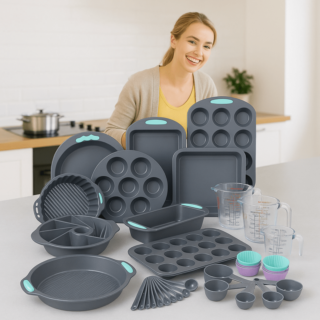 Set de Repostería en Silicona 54 Piezas - Muy Moderna Uruguay