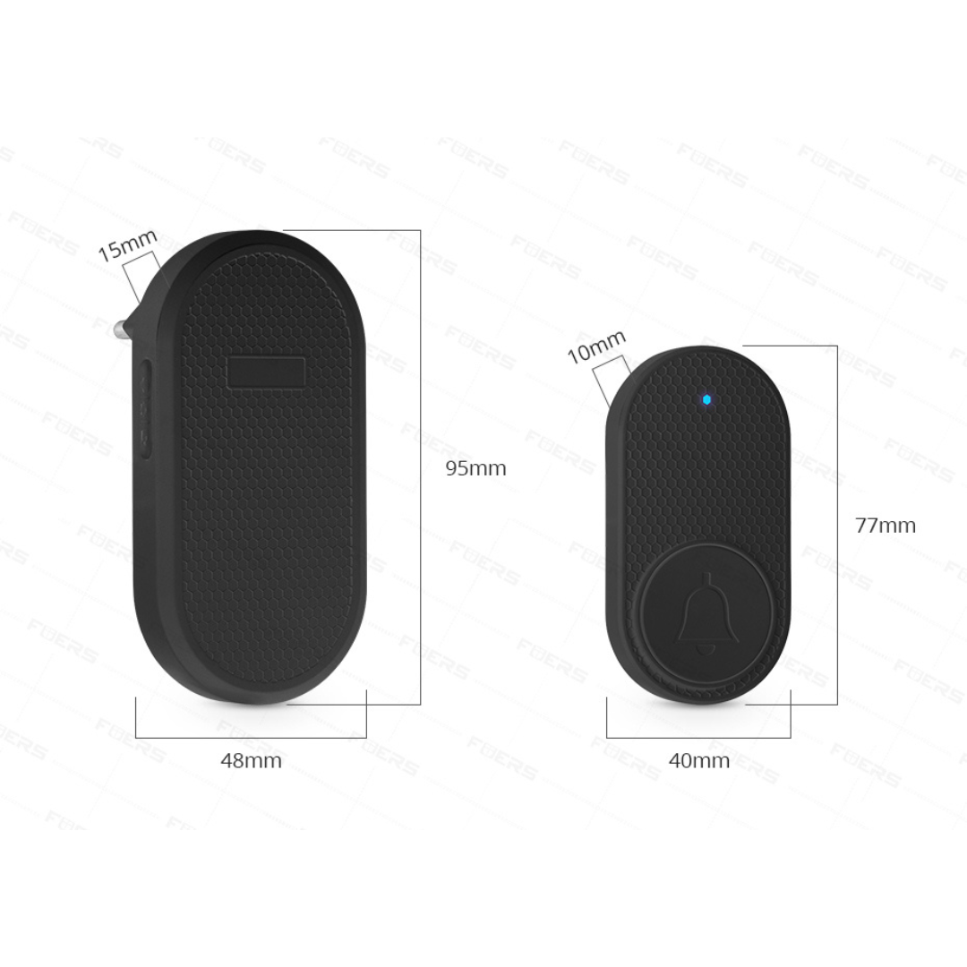 Timbre Inalámbrico Exterior con 32 Melodías