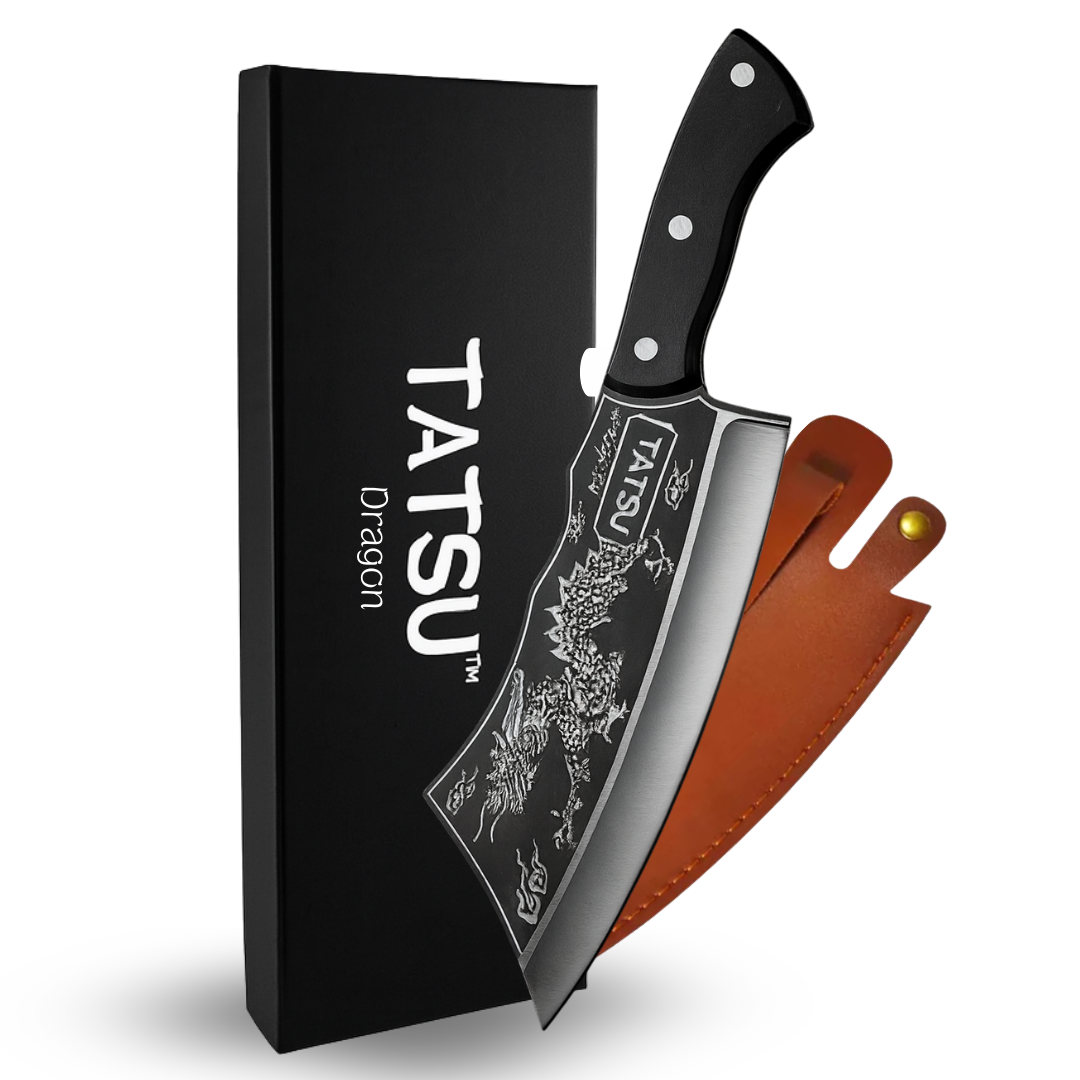 Cuchillo Dragon de Alta Dureza TATSU™ con Funda