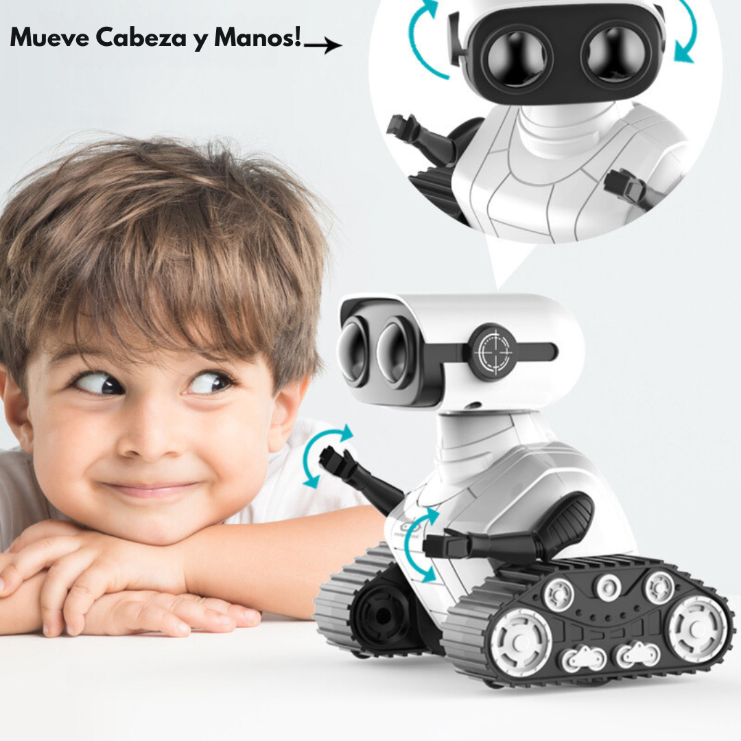 Robot A Control Remoto Con Música Y Luces