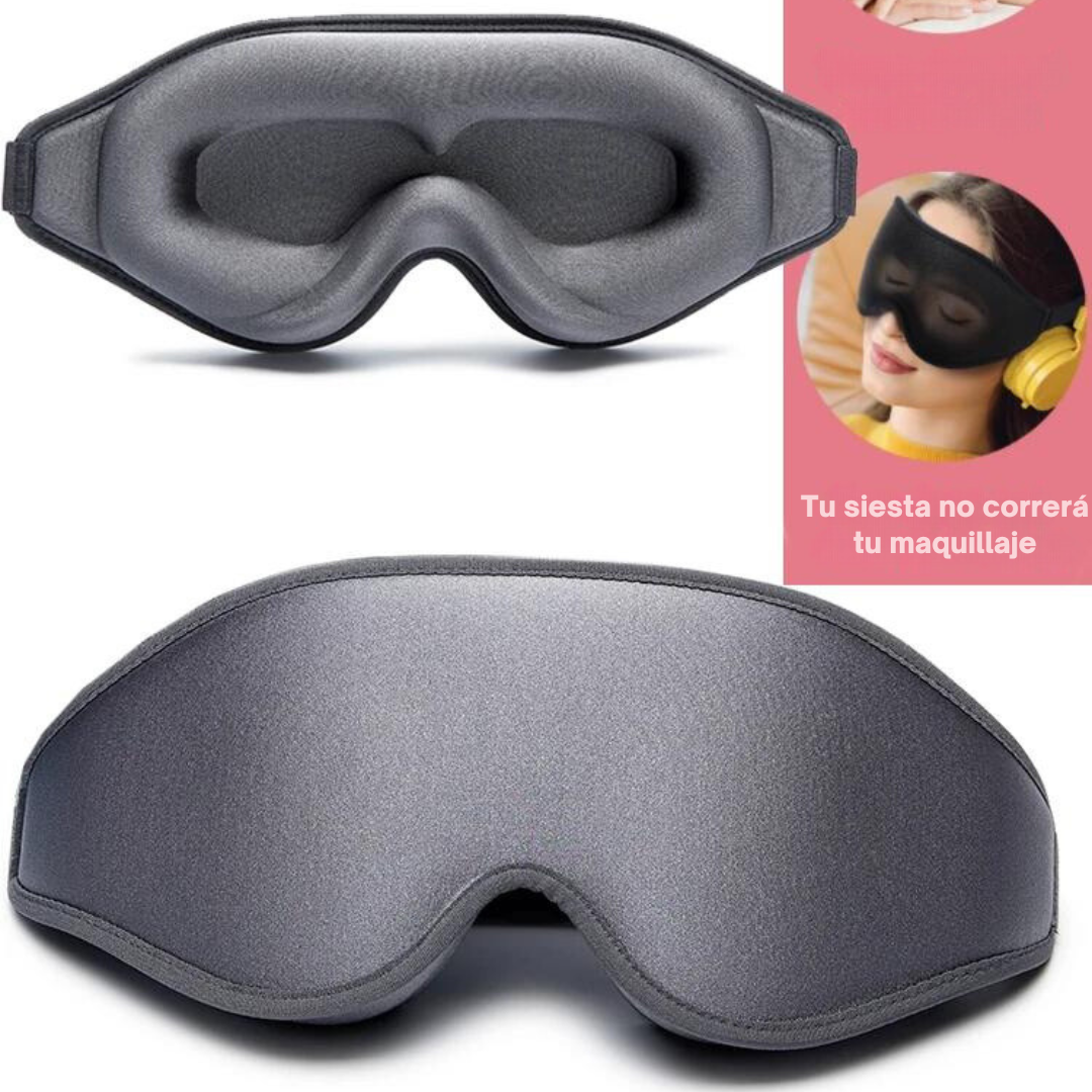 Antifaz Para Dormir 3d Espuma De Memoria Mascara Cubre Ojos