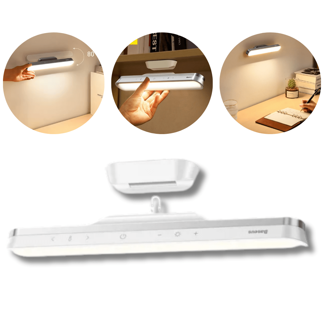 Lámpara Led Baseus Para Escritorio Con Luz Regulable - Muy Moderna Uruguay