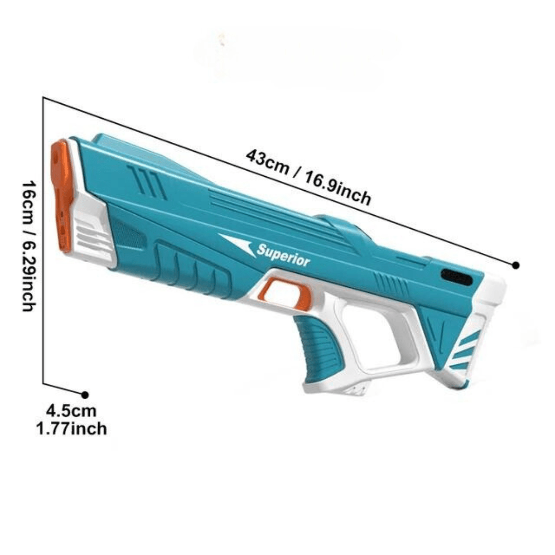 Super Pistola De Agua Eléctrica Recargable - Muy Moderna Uruguay
